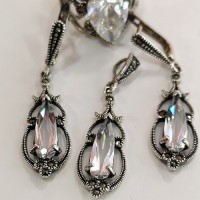 сребърен комплект 