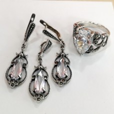 сребърен комплект 