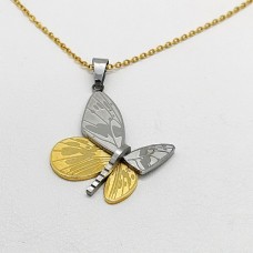 стоманена двуцветна пеперуда