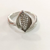 сребърен пръстен-кала