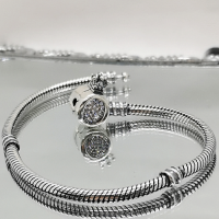 сребърна гривна - пандора