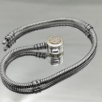 сребърна гривна - пандора