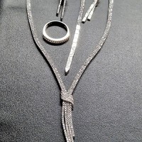 сребърен комплект 