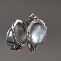 Сребърна висулка - Отваряща  - морско конче