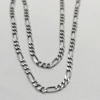 сребърен синджир -  плетка картие