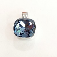 сребърна висулка сваровски