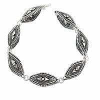 сребърна гривна филигран