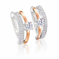 сребърни обеци 