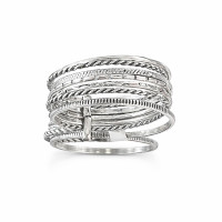 сребърен пръстен  - халка