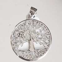 сребърна висулка дървото на живота