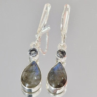 Сребърни обеци