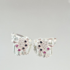 детски обеци - кити