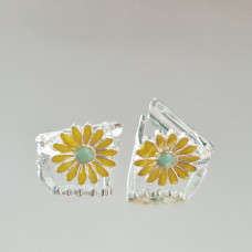 Детски обеци с цветен емайл