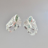 Детски обеци - пеперуда