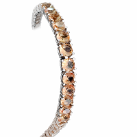 сребърна гривна със султанит